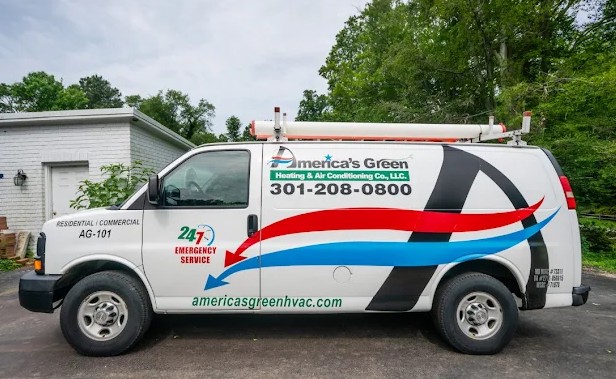 About Us Component (1) America's Green work van